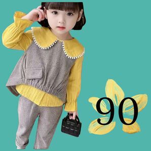 韓国キッズ スリーピース90cm