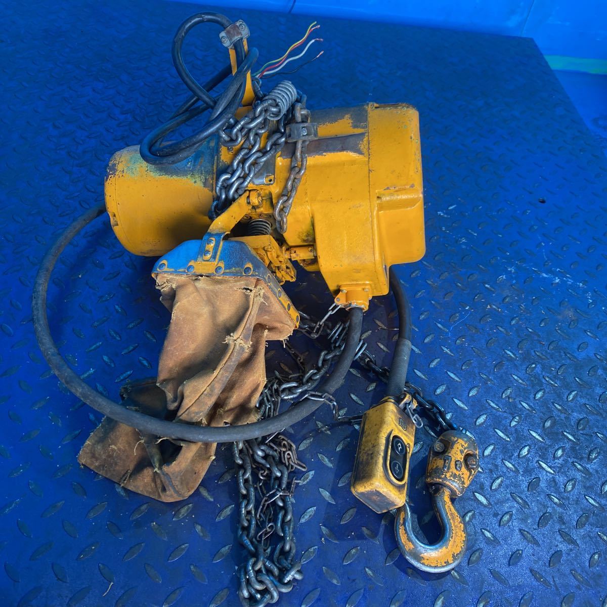 ヤフオク! -キトー チェーンブロック 電気の中古品・新品・未使用品一覧