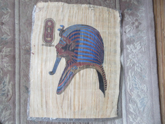 papyrus peinture egypte souvenir, ouvrages d'art, peinture, autres