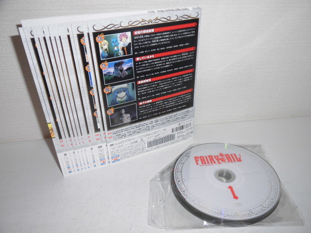 2212-0729 DVD フェアリーテイル FAIRY TAIL 3rd Season 全13巻セット