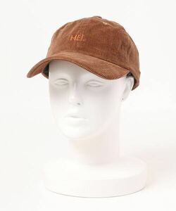 MEI メイ CORDUROY LOGO CAP コーデュロイ キャップ 帽子 ブラウン