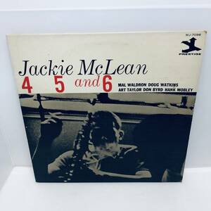 【LP】レコード 再生未確認 Jackie McLean / 4, 5 And 6 MJ-7096 ※まとめ買い大歓迎！同梱可能です