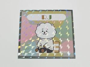 ☆ No.02 RJ シール 即決 BT21 ウエハースチョコ BTS ビックリマン BT21マン