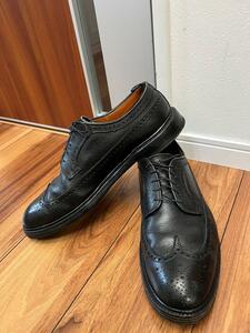 ブラックフリース by トムブラウン 1stコレクションの傑作 オールデン Alden 別注 ロングウイングチップ シューズ 靴 シボレザー超稀少品