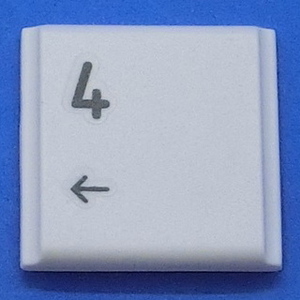  keyboard key top 4 left white step personal computer Toshiba dynabook Dynabook button switch PC parts 