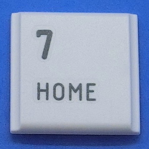 キーボード キートップ 7 HOME 白段 パソコン 東芝 dynabook ダイナブック ボタン スイッチ PC部品