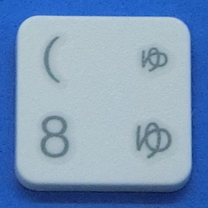  keyboard key top 8. white . personal computer SONY VAIO Sony Vaio button switch PC parts 