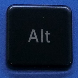  keyboard key top Alt 15.5mm black gloss personal computer NEC LAVIEla vi button switch PC parts 