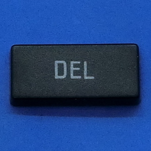 keyboard key top DEL black . personal computer Toshiba dynabook Dynabook button switch PC parts 