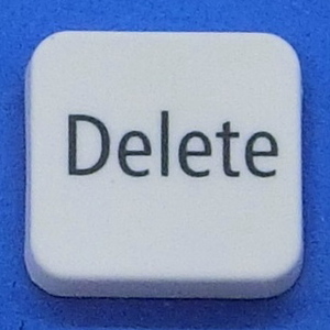  клавиатура ключ верх Delete белый . персональный компьютер NEC LAVIEla vi кнопка переключатель PC детали 