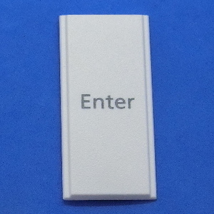 キーボード キートップ Enter 18mm 白段 パソコン 富士通 FMV LIFEBOOK ライフブック ボタン スイッチ PC部品