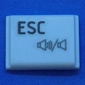 キーボード キートップ ESC 白段 パソコン 東芝 dynabook ダイナブック ボタン スイッチ PC部品