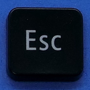  keyboard key top Esc black . personal computer NEC LAVIEla vi button switch PC parts 