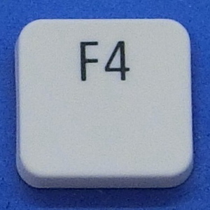  keyboard key top F4 white . personal computer NEC LAVIEla vi button switch PC parts 