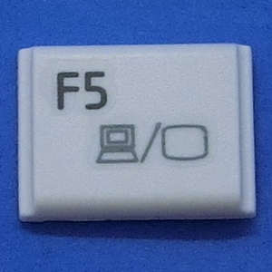 キーボード キートップ F5 白段 パソコン 東芝 dynabook ダイナブック ボタン スイッチ PC部品