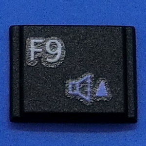 キーボード キートップ F9 黒段 パソコン 富士通 FMV LIFEBOOK ライフブック ボタン スイッチ PC部品