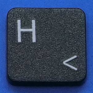キーボード キートップ H く 黒消 パソコン SONY VAIO ソニー バイオ ボタン スイッチ PC部品