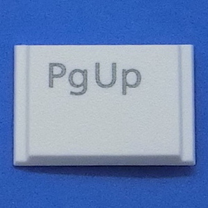 キーボード キートップ PgUp 白段 パソコン 富士通 FMV LIFEBOOK ライフブック ボタン スイッチ PC部品