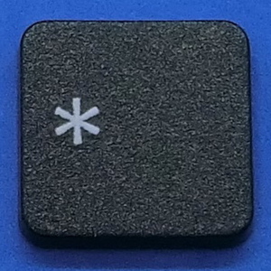 キーボード キートップ アスタリスク 黒消 パソコン SONY VAIO ソニー バイオ ボタン スイッチ PC部品