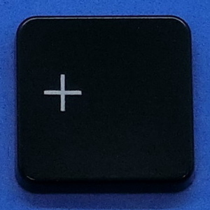 キーボード キートップ プラス 黒消 パソコン NEC LAVIE ラヴィ ボタン スイッチ PC部品