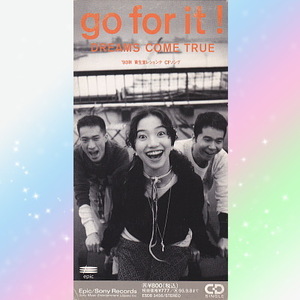 DREAMS COME TRUE ドリームズ カム トゥルー go for it！ ドリカム シングル CD 8cm 2