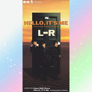 L⇔R エルアール LR HELLO, IT'S ME シングル CD 8cm