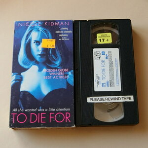 誘う女 To Die For ニコール キッドマン マット ディロン 映画 ビデオテープ VHS DVD カセット