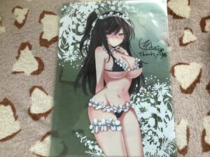 367 clear file one leaf mocha ) C95/ chocolate te..kanojo melon books privilege swimsuit meido