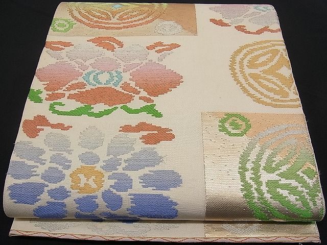 日本最安価格 龍村平蔵扇面文様、使用感あり速報!業者に来月販売予定