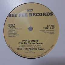 ELECTRIC POWER BAND / PAPPA SMERF (THE BIG THROW DOWN)/ELECTRO,エレクトロ,スマーフ男組　_画像1