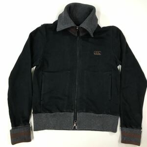 Canterbury カンタベリー　トラックジャケット　スウェット　フルジップ　ハイネック　ラグビー　レディース　Mサイズ　21-145a