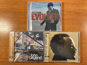 W5542 ジョン・レジェンド 3枚セット｜John Legend ゲット・リフテッド Get Lifted ワンス・アゲイン Once Again エヴォルヴァー Evolver