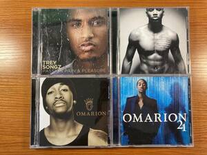 W5571 トレイ・ソングス オマリオン 4枚セット｜Trey Songz Omarion Ready Passion, Pain & Pleasure O 21 パッション、ペイン&プレジャー