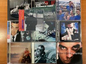 W5726 ロビー・ウィリアムス 10枚セット｜Robbie Williams Life thru a Lens I've Been Expecting You Sing When You're Winning Rudebox