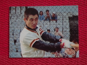 E Calbee Professional Baseball card 76 year 1091 earth . regular three Yomiuri Giants . person V1 series No.28