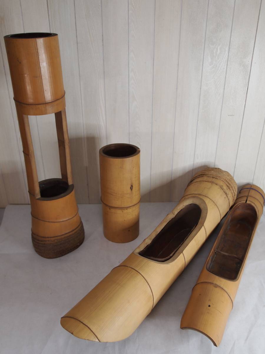2023年最新】ヤフオク! -生け花 花器 竹(木工、竹工芸)の中古品・新品