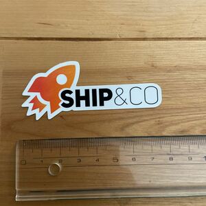 SHIP&CO ロケット　シール