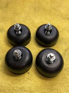 Vestax PDX-2000, PDX-2000MK2 , PDX-3000 ゴム足用交換脚低め4つ