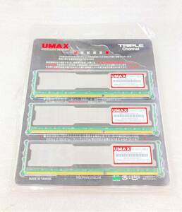 ★UMAX　TCDDR3-6GB-1333　DDR3-1333　2GB×3枚　計6GB　デスクトップ用★　動作品　