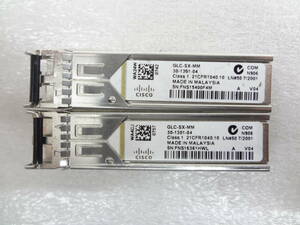 複数入荷　★Cisco GLC-SX-MM 30-1301-04　２個セット★　動作品　