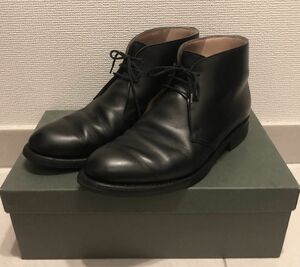 CROCKETT&JONES クロケット&ジョーンズ COTSWOLD チャッカーブーツ プレーントゥ 革靴 ビジネスジュース