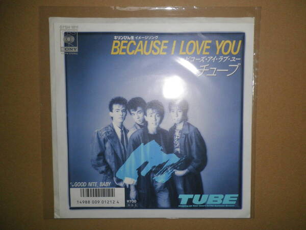 【即決】中古EP TUBE「BECAUSE I LOVE YOU ビコーズ・アイ・ラブ・ユー」チューブ