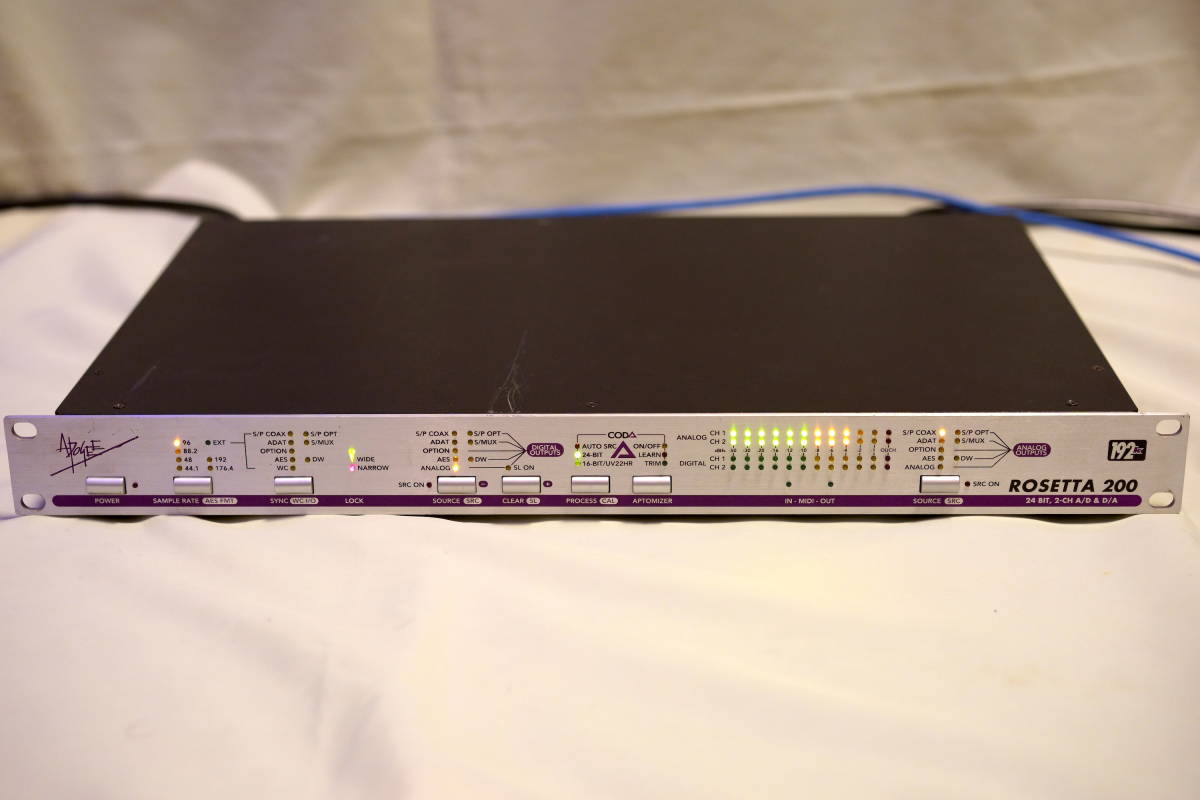 Apogee Rosetta 200 AD/DAコンバーター 本体のみ busaracenter.org