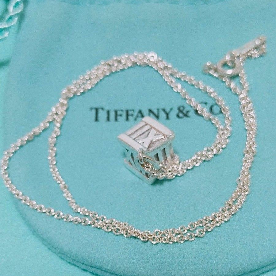 Tiffany&co ティファニー アトラスキューブ ボックス 時計台 シルバー