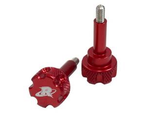 《RY19040-KS-RED》RIVA YAMAHA 1.8L ENGINE COVER BILLET KNOB SETS RED エンジンカバービレットノブセット レッド