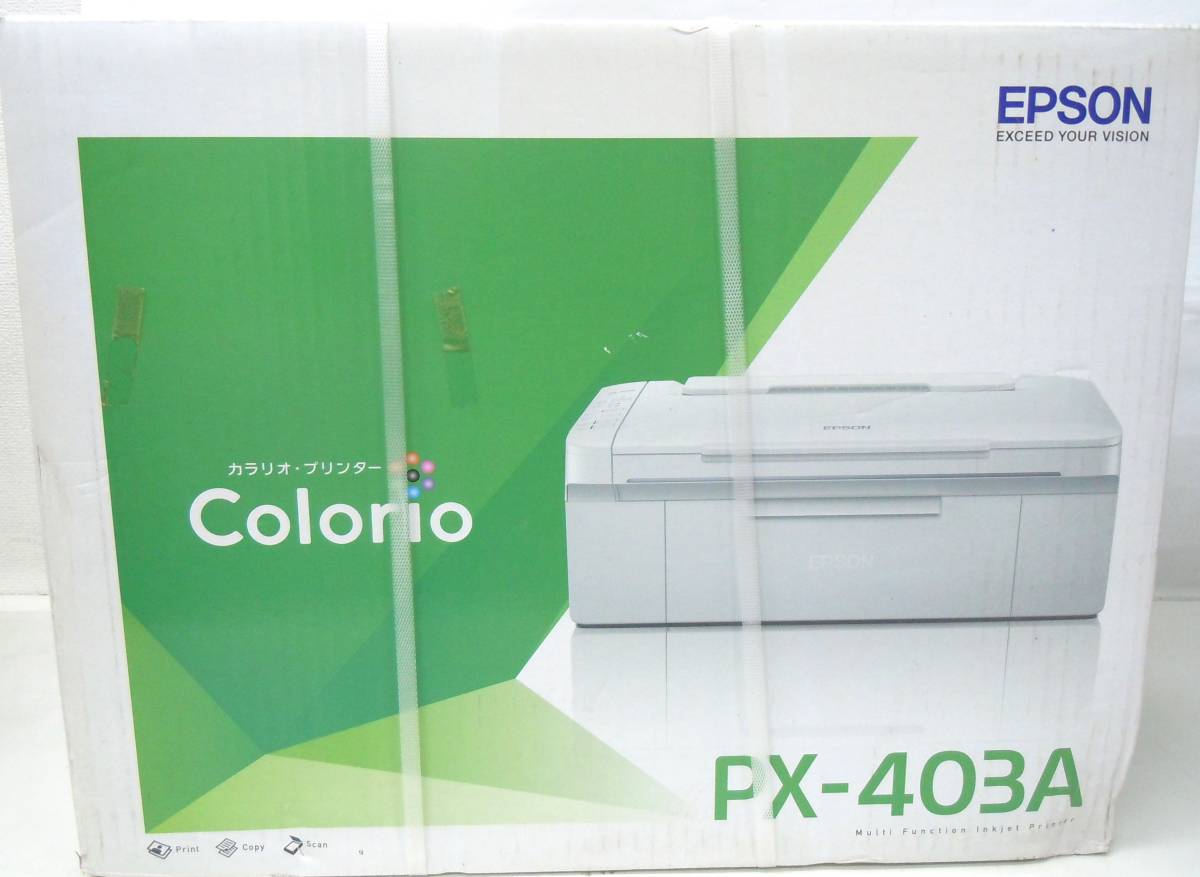ビジネスバック 旧モデル エプソン Colorio インクジェット複合機 PX-434A 無線LAN標準対応 スマートフォンプリント対応  4色独立顔料インク その他プリンター
