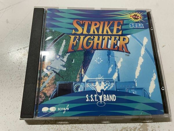 セガ　STRIKE FIGHTER S.S.T.BAND　ストライクファイター　CD　サウンドトラック サントラ 中古 H50-01.z