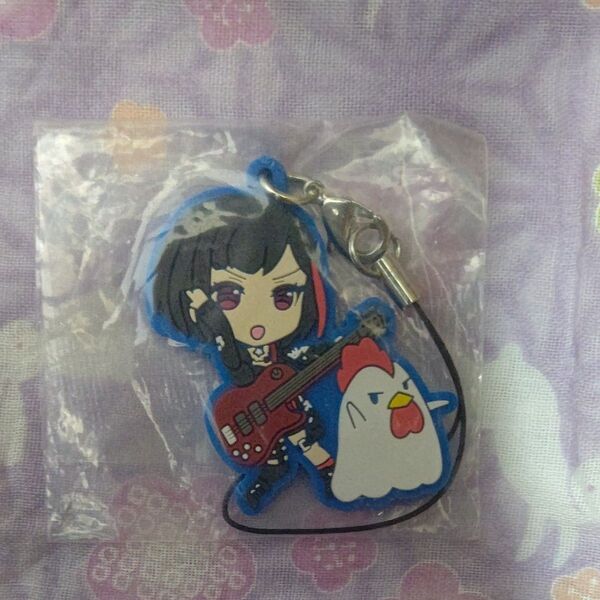 BanG Dream! バンドリ!ガールズバンドパーティ! ローソンコラボ ラバーストラップ 美竹蘭