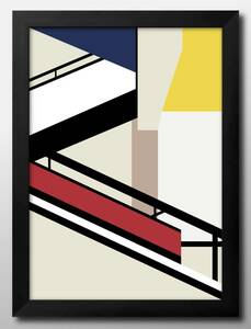 Art hand Auction 11868■Бесплатная доставка!!Плакат А3 BAUHAUS Скандинавия/Корея/Живопись/Иллюстрация/Матовый, резиденция, интерьер, другие