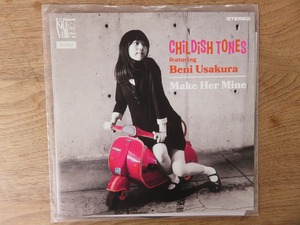 CHILDISH TONES feat. 宇佐蔵べに / Make Her Mine / EP / レコード / MODS